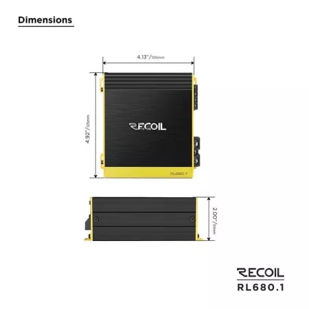 Recoil RL 680.1 усилитель