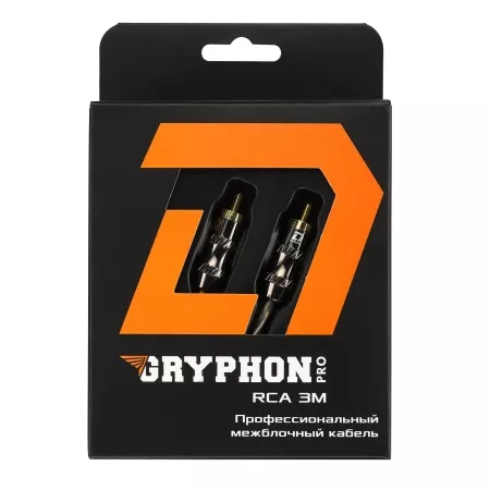 DL Audio Gryphon Pro RCA-3M межблочный кабель 3м