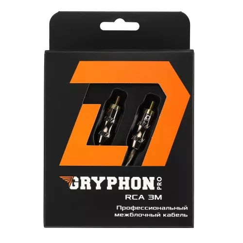 DL Audio Gryphon Pro RCA-3M межблочный кабель 3м