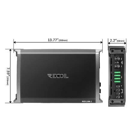 Recoil RED 1200.1 усилитель