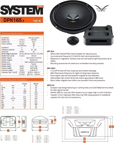 Hertz DPK 165.3