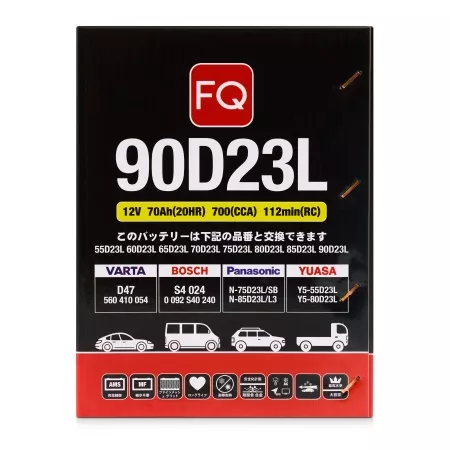 Фото аккумулятор fq 90d23l ёмк.70 ач. п.т. 700 а Аккумулятор FQ 90D23L ёмк.70 Ач. п.т. 700 а