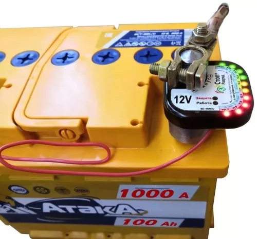 Фото устройство защиты аккумулятора стоп разряд sd-004 eu Устройство защиты аккумулятора Стоп Разряд SD-004 EU