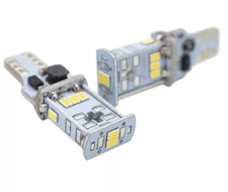Лампа светодиодная Blick T15(W16W)-3020-10SMD Белый 12V 2шт. Лампа светодиодная Blick T15(W16W)-3020-10SMD Белый 12V 2шт.