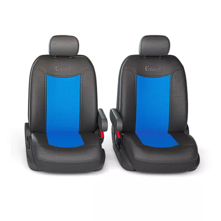 Чехлы GRAND FULL экокожа 13 предм (Черный+Синий)