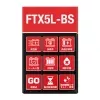 Фото аккумулятор fq ftx5l agm  емк.4.0а/ч; п.т.80а Аккумулятор FQ FTX5L AGM  емк.4.0А/ч; п.т.80А