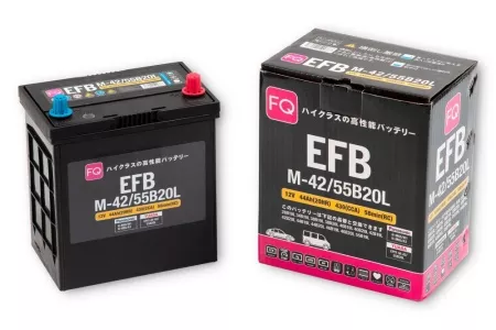 Аккумулятор FQ EFB M-42 55B20L 44Ah