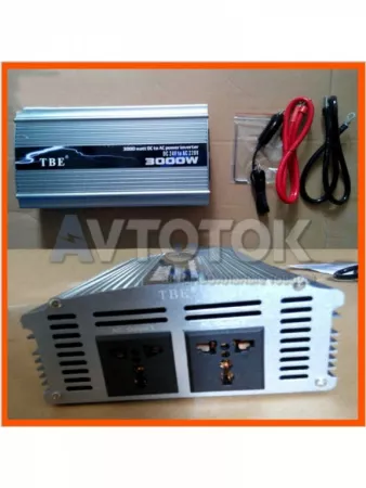 Инвертор напряжения ТBE 3000W DC24v- AC220