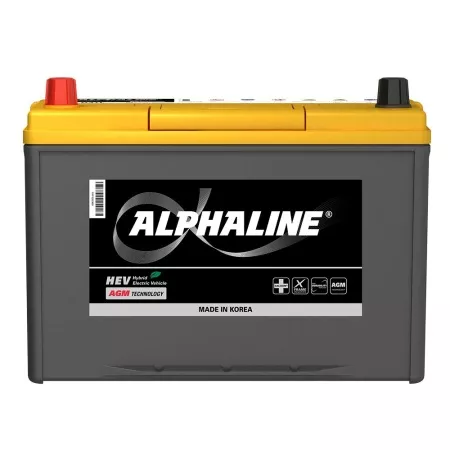 Alphaline AGM AX S115D31R 90Ач 800a аккумулятор автомобильный