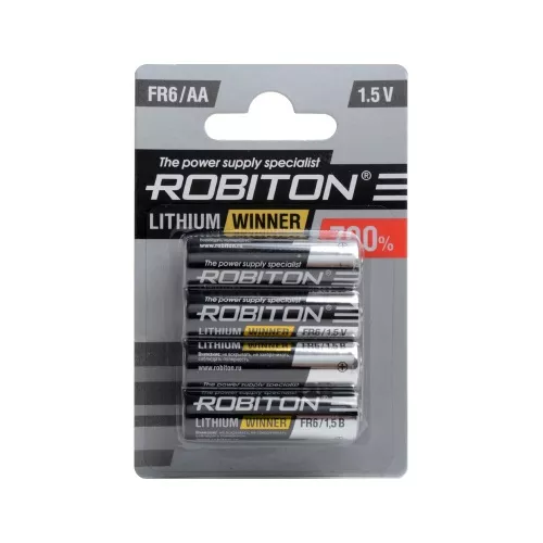 Фото батарейка robiton winner fr6-bl2 Батарейка Robiton winner fr6-bl2