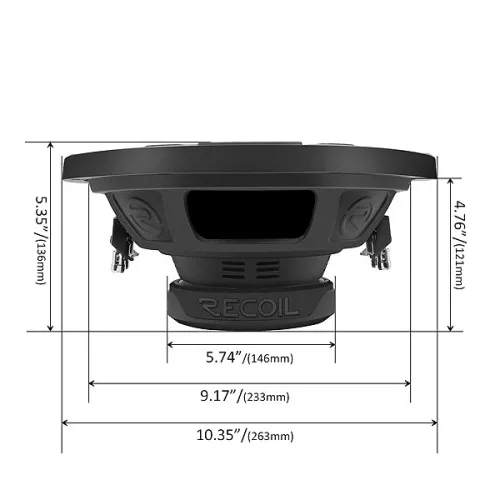 Recoil RW10D2 (250RMS) сабвуфер