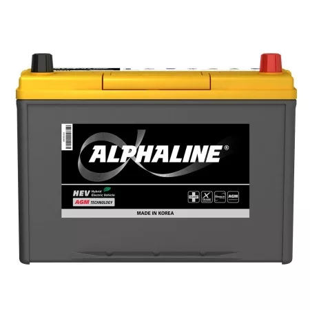 Alphaline AGM AX S115D31L 90Ач 800a аккумулятор автомобильный