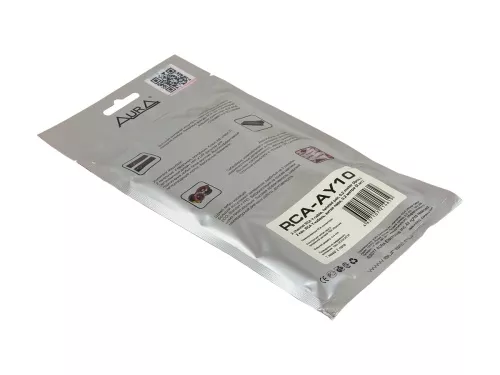 Фото aura rca-ay10mkii rca y-коннектор (2шт) Aura RCA-AY10MKII RCA Y-коннектор (2шт)