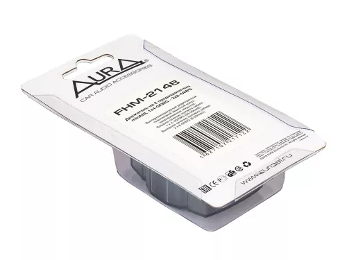 Фото aura fhm-2148 держатель на 2 предохранителя mini anl Aura FHM-2148 держатель на 2 предохранителя mini ANL