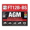 Фото аккумулятор fq ft12b agm  емк.10.0а/ч; п.т.210а Аккумулятор FQ FT12B AGM  емк.10.0А/ч; п.т.210А