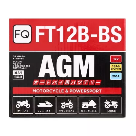 Фото аккумулятор fq ft12b agm  емк.10.0а/ч; п.т.210а Аккумулятор FQ FT12B AGM  емк.10.0А/ч; п.т.210А
