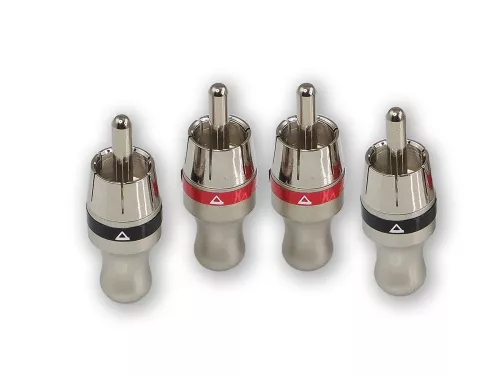 Фото aura rca-p410 rca коннектор, 4 мм вход, (4 шт) Aura RCA-P410 RCA коннектор, 4 мм вход, (4 шт)