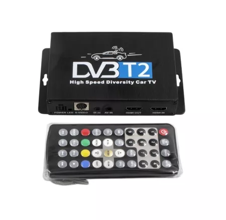 Цифровой DVB-T2 тюнер для автомобиля 2 Антенны с усилителями DVBT2