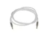 Aura RCA-J12S Кабель AUX миниджек, 3,5,>3.5 mm, серебристый 1 метр