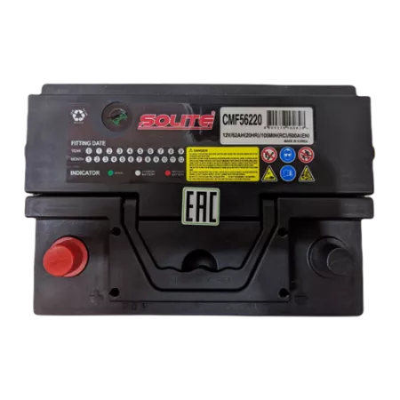 Аккумулятор автомобильный Solite CMF 56220 емк.62А/ч п.т.520а