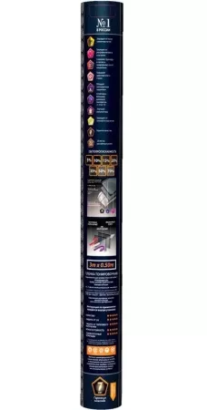 Пленка тонировочная Корея (0,5*3м) black 35% mtf