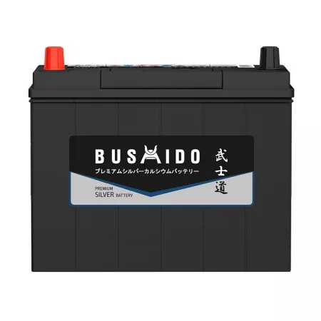 Фото bushido silver 75b24r 59ач 550а аккумулятор автомобильный BUSHIDO SILVER 75B24R 59Ач 550А аккумулятор автомобильный