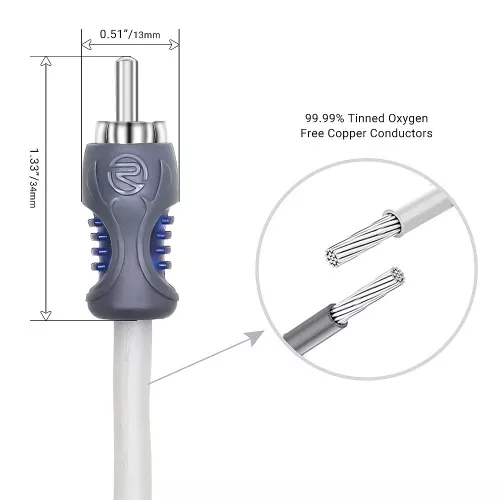 Recoil White RMI 417  межблочный кабель 5м