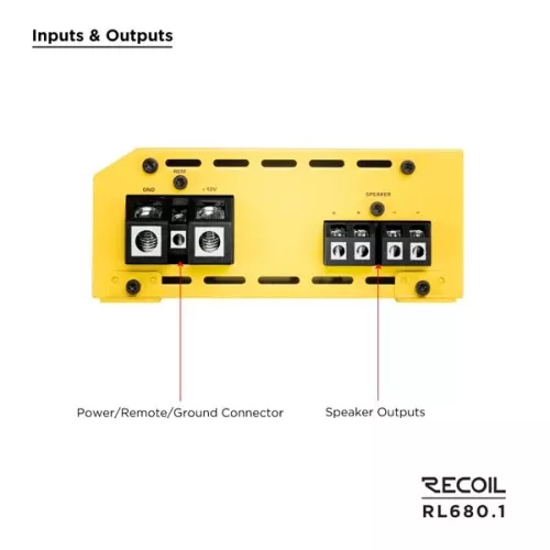 Фото recoil rl 680.1 усилитель Recoil RL 680.1 усилитель