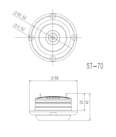 Dynamic State Твитер серии SPARTA ST-70