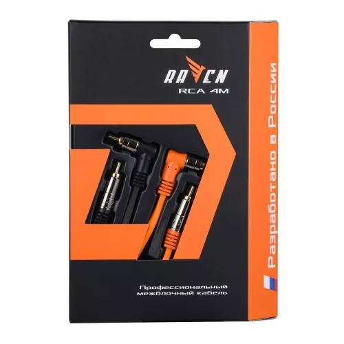DL Audio Raven RCA 4M межблочный кабель 4м