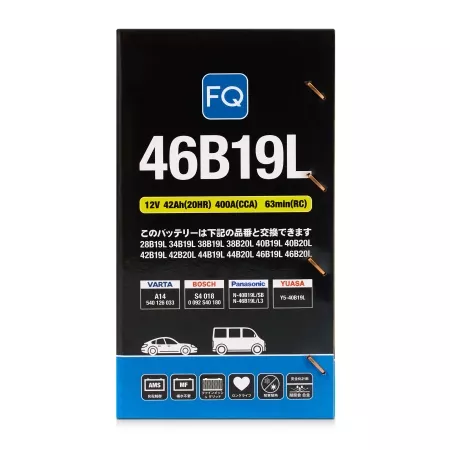 Аккумулятор FQ 46B19L ёмк.42 Ач. п.т. 400 а