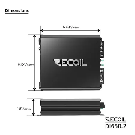 Recoil DI 650.2 усилитель