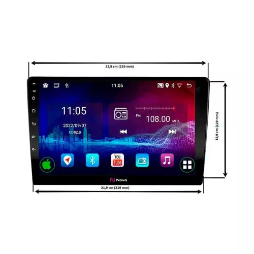 Рамка для установки в Mazda 6, Attenza 2002 - 2007 MFB