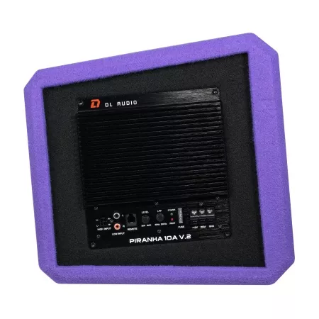 DL Audio Piranha 10A V.2 Purple сабвуфер активный