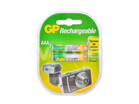 Аккумуляторы GP 100AAAHC-2CR2 1000mAh 2шт