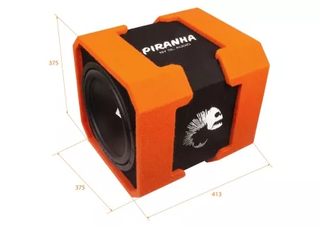 DL Audio Piranha 12A TWIN активный корпусной сабвуфер