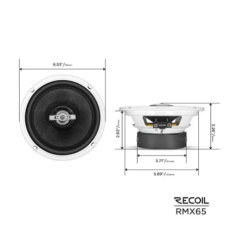 Recoil White RMX-65 Coax