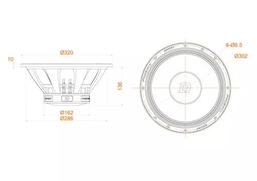 Фото dl audio phoenix sport 300 сабвуфер DL Audio Phoenix Sport 300 сабвуфер