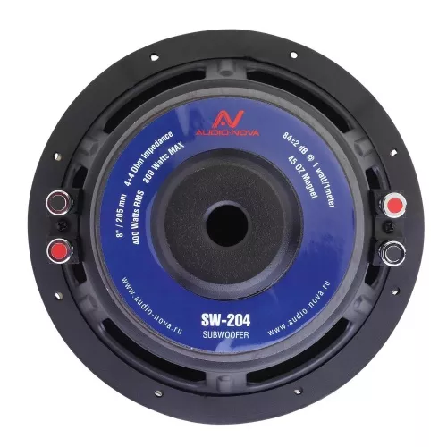 Фото audio nova sw204 сабвуфер AUDIO NOVA SW204 сабвуфер