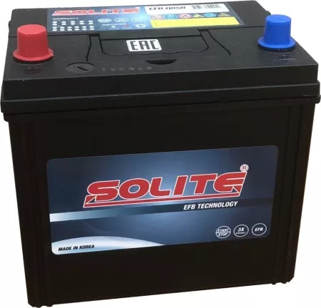 Solite EFB Q85R 70Ач 730А аккумулятор автомобильный