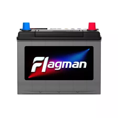 Flagman 70B24L 55Ач 490 а CA аккумулятор автомобильный