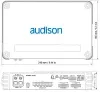Audison AF M12.14 Bit усилитель с DSP