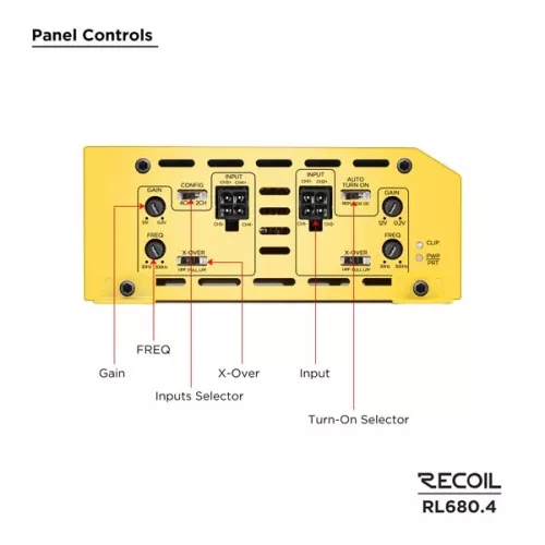 Recoil RL 680.4 усилитель