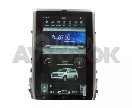 Штатная магнитола Tesla Toyota Land Cruiser 200 (2016-2018) CF-3135N