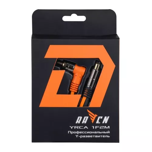 Фото dl audio raven yrca 1f2m y-разветвитель DL Audio Raven YRCA 1F2M Y-разветвитель