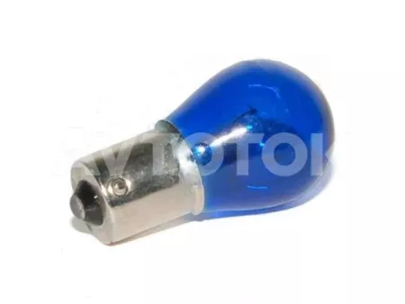 Лампа Луч 12V P21W (BA15s) 21W синяя