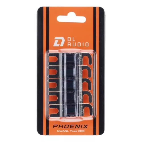 Фото dl audio phoenix minianl fuse 200a предохранитель 5шт. DL Audio Phoenix miniANL Fuse 200A предохранитель 5шт.