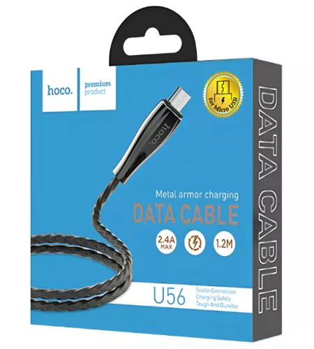 Кабель HOCO USB (microUSB) U56