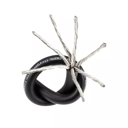 Фото dl audio raven power cable кабель силовой 4 ga black (50m) DL Audio Raven Power Cable кабель силовой 4 GA Black (50m)