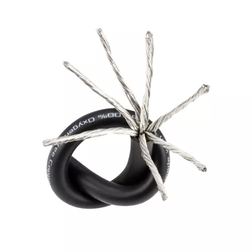 Фото dl audio raven power cable кабель силовой 4 ga black (50m) DL Audio Raven Power Cable кабель силовой 4 GA Black (50m)